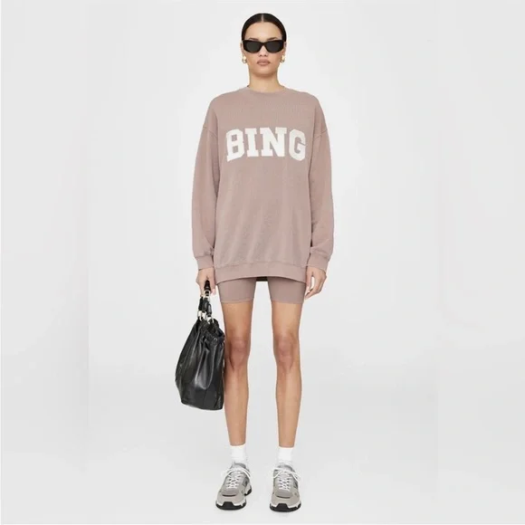 Anine Bing Tyler BING Sweatshirt Small - Picture 8 of 8